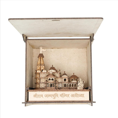 Ram Mandir Ayodhya Model for Car Dashboard